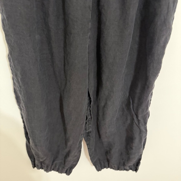 Cut Loose Pull On Linen Lagenlook Minimalist Pants Size Large Pockets - Picture 3 of 5